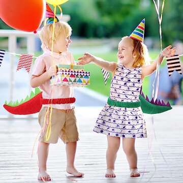 12 Pcs Colorful Dinosaur Tails for Kids Dress Up Fun