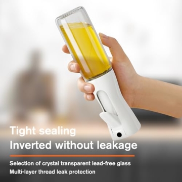 200ml Glass Oil Sprayer for Cooking and Grilling
