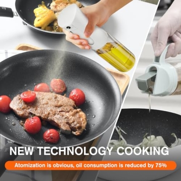 200ml Glass Oil Sprayer for Cooking and Grilling