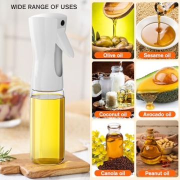200ml Glass Oil Sprayer for Cooking and Grilling