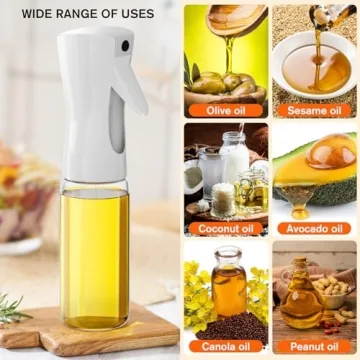 200ml Glass Oil Sprayer for Cooking and Grilling
