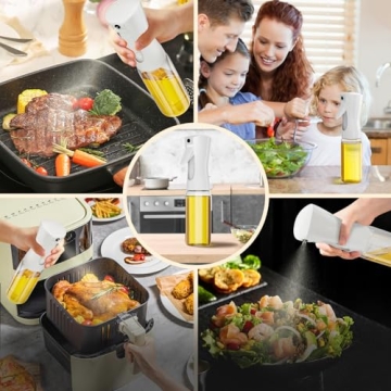 200ml Glass Oil Sprayer for Cooking and Grilling