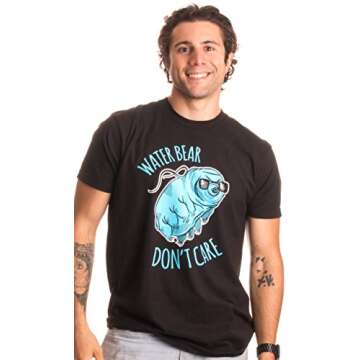 Funny Tardigrade Science T-Shirt Perfect for All
