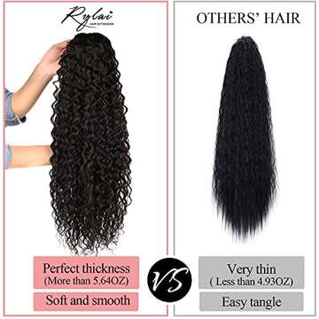 Brown Curly Ponytail Extensions for Stunning Looks