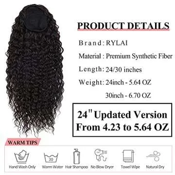 Brown Curly Ponytail Extensions for Stunning Looks