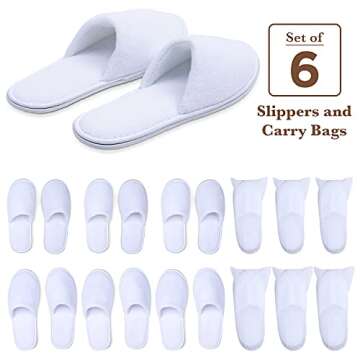 Comfortable Disposable Spa Slippers Bulk for Guests