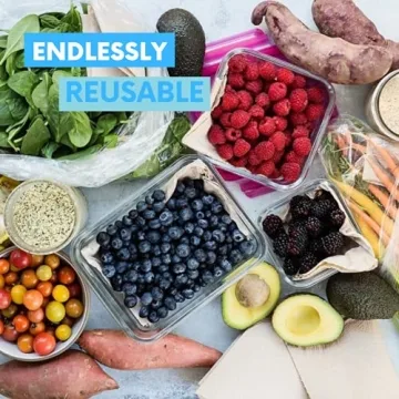 Wean Green Kitchen Set Glass Food Storage Variety Pack 8 Containers