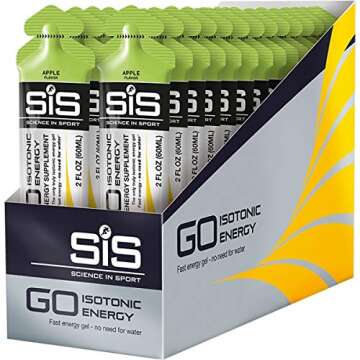 SIS Isotonic Energy Gels, 22g Fast Acting Carbohydrates, Performance & Endurance Sport Nutrition for...