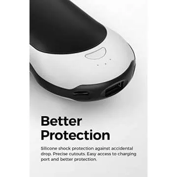 OCOOPA Hand Warmers Rechargeable, 15hrs Electric Hands Heater, 10000 mAh HandWarmer Portable Charger, 3 Levels Heating, Perfect for Golf, Hunting, Camping Gifts, H01