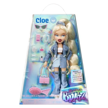 Bratz Always Cloe Fashion Doll with 10 Trendy Accessories & Exclusive Poster