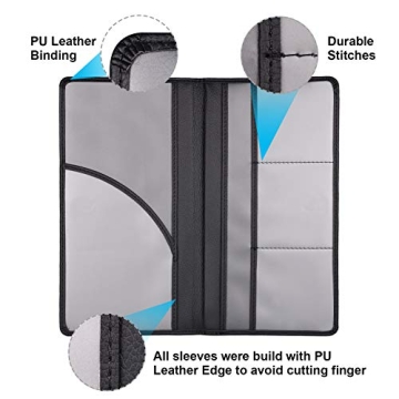 Cacturism Car Registration Holder for Essential Documents