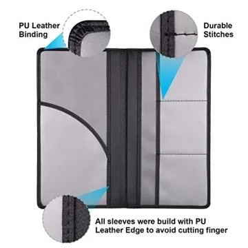 Cacturism Car Registration Holder for Essential Documents