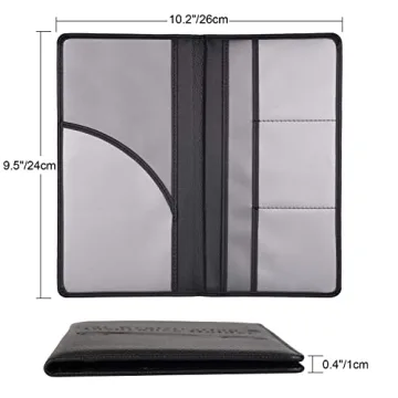 Cacturism Car Registration Holder for Essential Documents