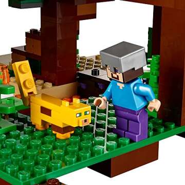LEGO Minecraft The Jungle Tree House 21125 - Build Your Adventure!