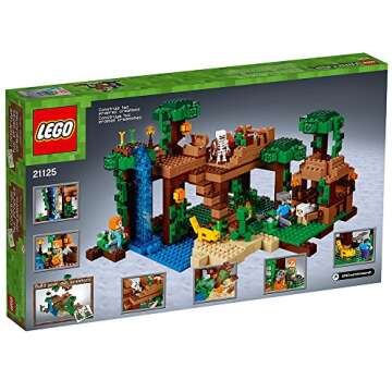 LEGO Minecraft Jungle Tree House for Creative Builders