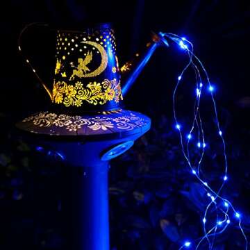 Enchanting Solar Garden Fairy Butterfly Watering Can
