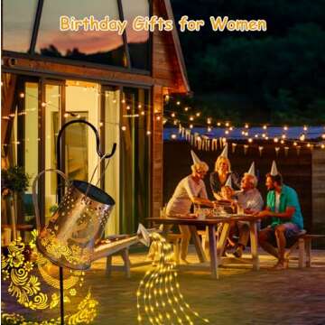 Enchanting Solar Garden Fairy Butterfly Watering Can