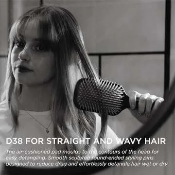 Denman Paddle Hair Brush for Effortless Detangling