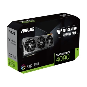 ASUS TUF GeForce RTX 4090 OC Edition GPU for Gamers
