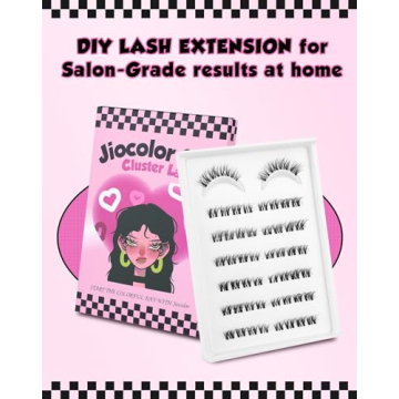 Cluster Lashes Natural Half Lashes Small DIY cluster eyelash extensions Cat Eye Cluster Lashes Wispy Mink Cluster Lash Extensions 3/4 False Eyelashes 7 Pairs