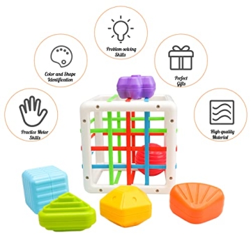 Wonuu Baby Shape Sorting Toy for Fun Learning