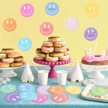 AgincBerry Colorful Smile Face Sticky Notes 30PCS