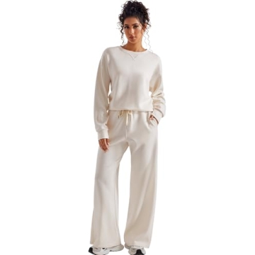 SUUKSESS Women Modal 2 Piece Oversized Fall Lounge Set