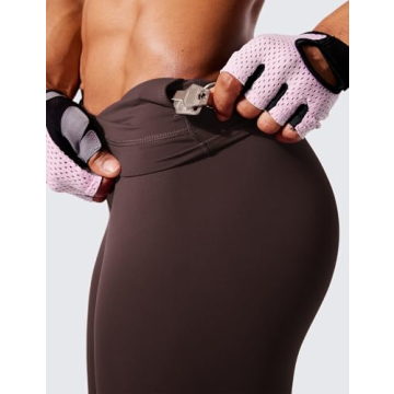 CRZ YOGA Compression Leggings with Tummy Control and Pockets