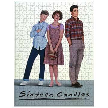 Sixteen Candles Movie 500-Piece Puzzle in Vintage Blockbuster Case