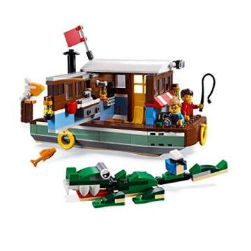 LEGO Creator Riverside Houseboat 31093 3in1 Set for Ages 7+