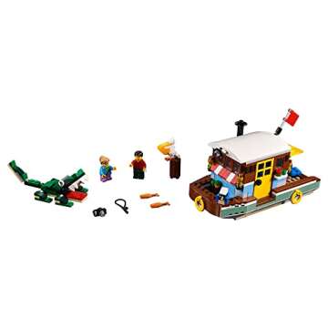 LEGO Creator Riverside Houseboat 31093 3in1 Set for Ages 7+
