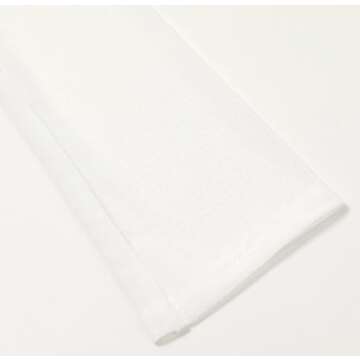 Hazhlko Women's Long Stretchy Mesh Tulle Sheer Gloves Costume Wedding Opera Halloween Party 1920's Dance Gloves White