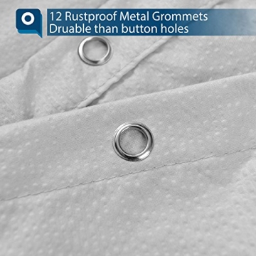 Luxury Barossa Design Microfiber Shower Liner 70x72