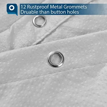 Luxury Barossa Design Microfiber Shower Liner 70x72