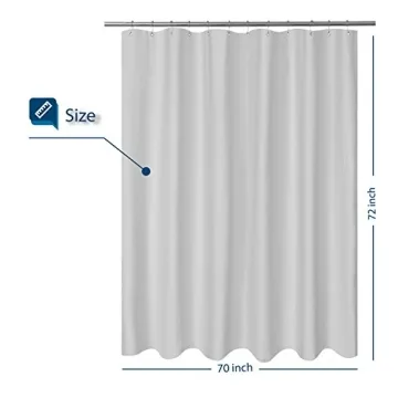 Luxury Barossa Design Microfiber Shower Liner 70x72