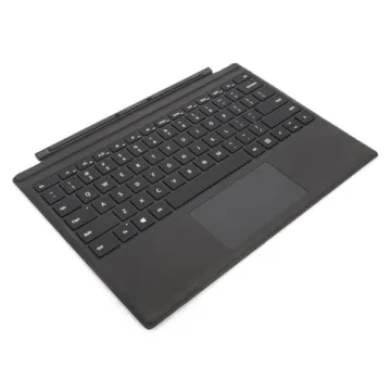 Microsoft Surface Pro 4, 5, 6, 7 Keyboard - Black (Renewed)