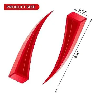 AUTODECO 4 Pieces Car Window Curved Dent Repair Kit for Effective Repairs