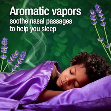 Mentholatum Nighttime Vaporizing Rub, Lavender Scent, Maximum Strength Cough Suppressant, Topical Chest Rub & Analgesic Ointment, Soothing Vapors Relieve Aches & Pains Due to Cold & Cough, 1.76 oz