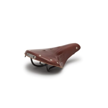 Brooks England B17 Short Brown Leather Bike Saddle - Iconic Comfort & Durability