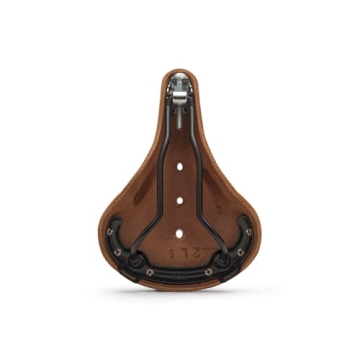 Brooks B17 Short Brown Leather Bike Saddle - Handmade Comfort