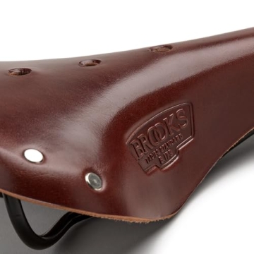 Brooks B17 Short Brown Leather Bike Saddle - Handmade Comfort