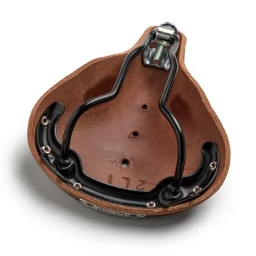 Brooks B17 Short Brown Leather Bike Saddle - Handmade Comfort