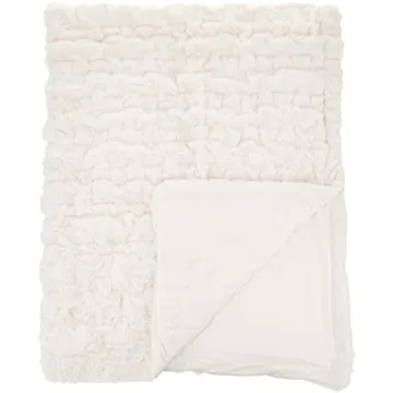Luxury Faux Fur 3 Piece Throw Blanket Set for Comfort
