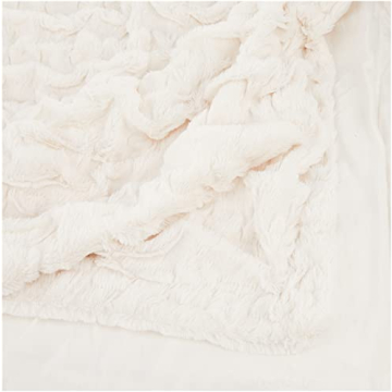 Luxury Faux Fur 3 Piece Throw Blanket Set for Comfort