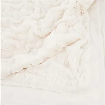 Luxury Faux Fur 3 Piece Throw Blanket Set for Comfort