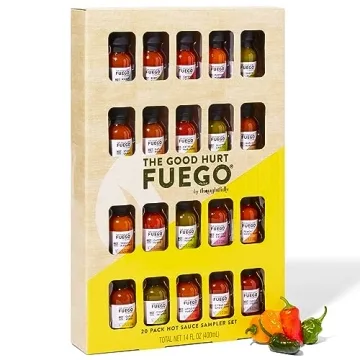 Good Hurt Fuego Hot Sauce Set of 20 Unique Flavors