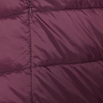 Amazon Essentials Women's Lightweight Full-Zip Water-Resistant Hooded Puffer Coat (Available in Plus Size), Burgundy, Small