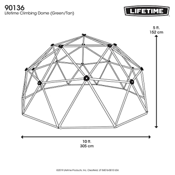 Lifetime Climbing Dome for Outdoor Fun and Exercise