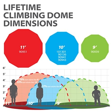 Lifetime Climbing Dome for Outdoor Fun and Exercise
