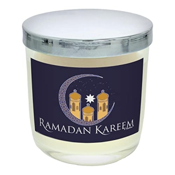 Apple Scented Ramadan Candle Jar for Home Decor